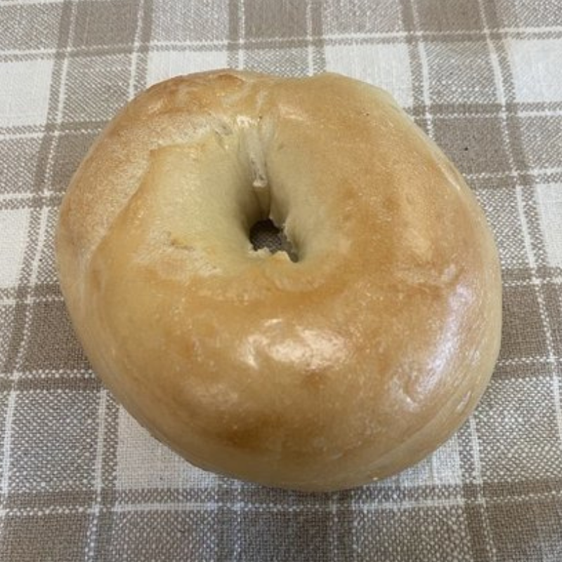 Plain Bagel Bagel Lovers Cafe